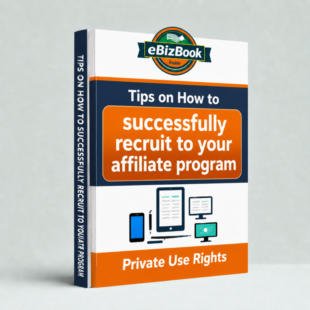 tips on how to successfully recruit to your affiliate program
